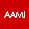 AAMI logo on a red background