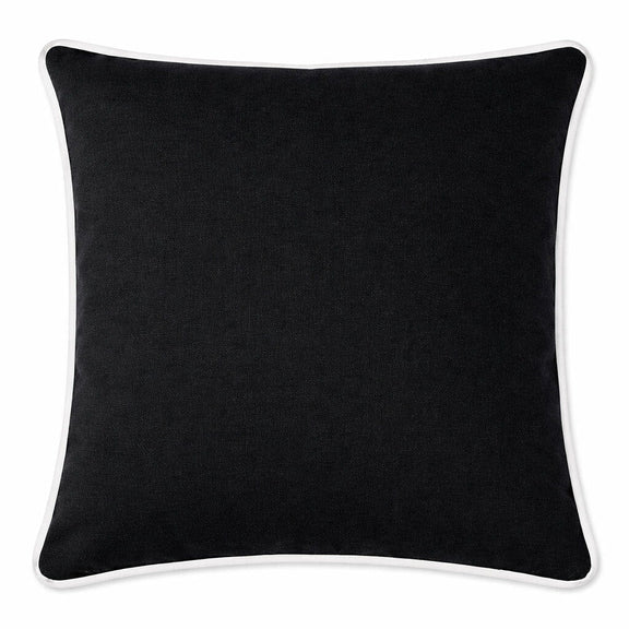 black outdoor cushion