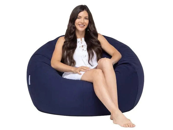 Coco Cotton Bean Bags 96cm Navy