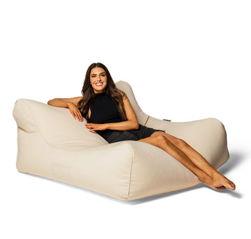 Costa Luxe Bean Bag Lounger taupe