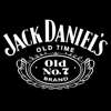 Jack Daniel's Old No. 7 logo on a black background