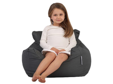Coco Kids Bean Bag Chairs Charcoal