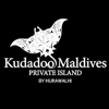 Kudadoo Maldives logo with a white butterfly on a black background