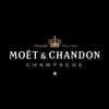 Moét & Chandon champagne logo on a black background