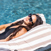 Portsea Pool Float Taupe Stripes