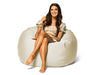 Positano Outdoor Bean Bags 96cm vanilla