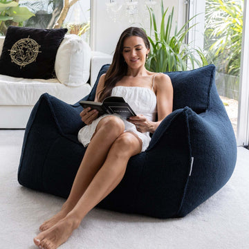 Teddy Fleece Bean Bag Chair