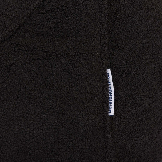 Teddy Fleece Bean Bag Chair Natural